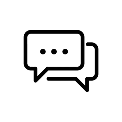 talk bubble speech icon blank